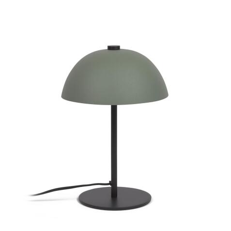 DE_Lampe Aleyla en métal peint vert