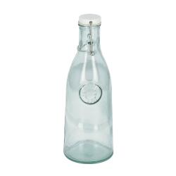 Tsiande glazen fles transparant 100% gerecycled