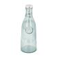 Tsiande glazen fles transparant 100% gerecycled