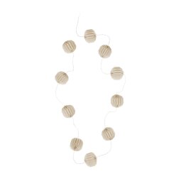 Yulia beige string LED lights 2,5 m