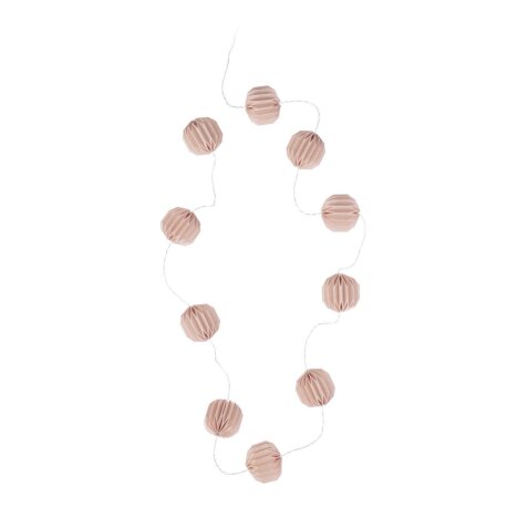 Yulia pink string LED lights 2,5 m