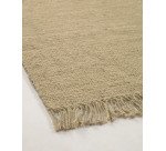 Alfombra Siria 100% yute beige 160 x 230 cm