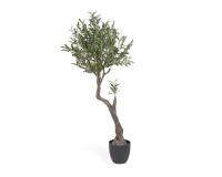 Planta artificial Olivo con maceta negro 140 cm