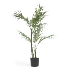 Planta artificial Palmera con maceta negro 70 cm