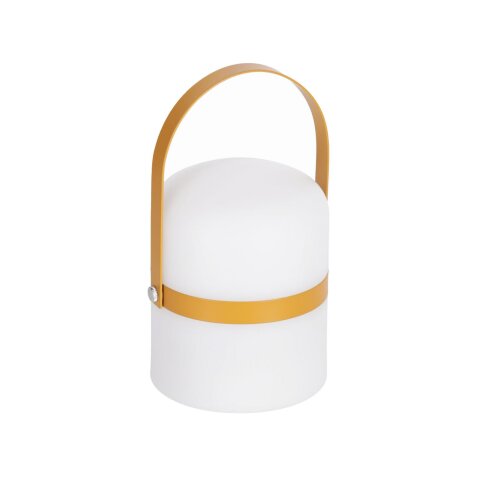 Ridley mustard yellow mini table lamp