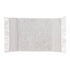 Tapis de bain Nilce blanc 40 x 60 cm