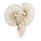 Venertia gold metal wall hanging 63,5 x 61 cm
