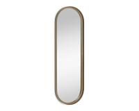 Espejo de pared Tiare metal dorado 31 x 101 cm