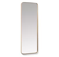 Espejo de pared Marco metal dorado 55 x 150,5 cm