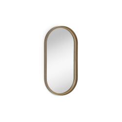 Tiare gold metal wall mirror 31 x 61,5 cm