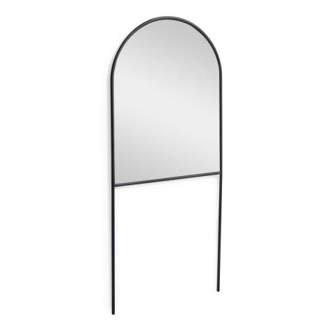 Nazara black metal full-length mirror 70 x 161 cm