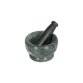 Cindea pestle and mortar in green marble