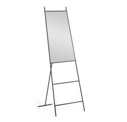 Espejo de pie Norland metal negro 55 x 166 cm