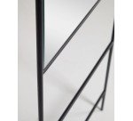Espejo de pie Norland metal negro 55 x 166 cm