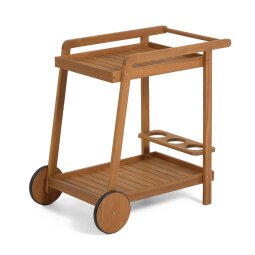 Felisa solid acacia hostess trolley FSC 100%