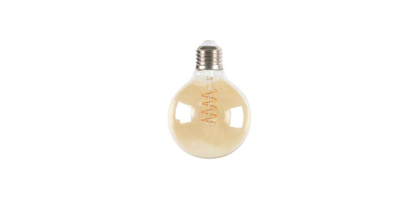 LED E27 4W 80 mm warm light bulb