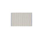 Alfombra exterior Catiana de PET rayas gris 60 x 90 cm