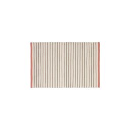 Catiana PET brown striped mat 60 x 90 cm