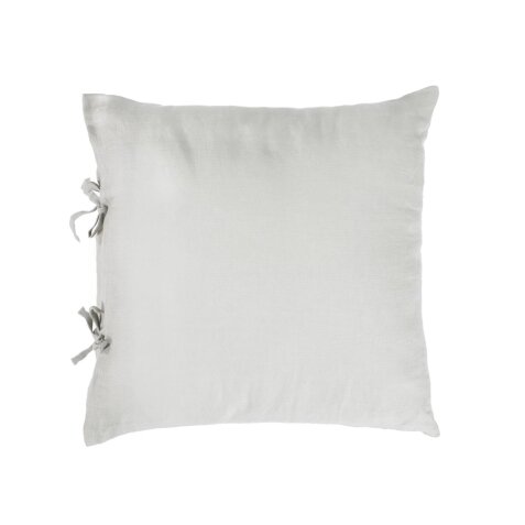 DE_Housse de coussin Tazu 100% lin gris clair 45 x 45 cm