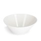 Pierina large oval porcelain bowl in white