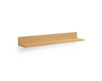 Estante Abilen de chapa de roble 80 x 15 cm  FSC 100%