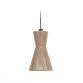 Abat-jour pour suspension Crista en jute finition naturelle Ø 24,5 cm