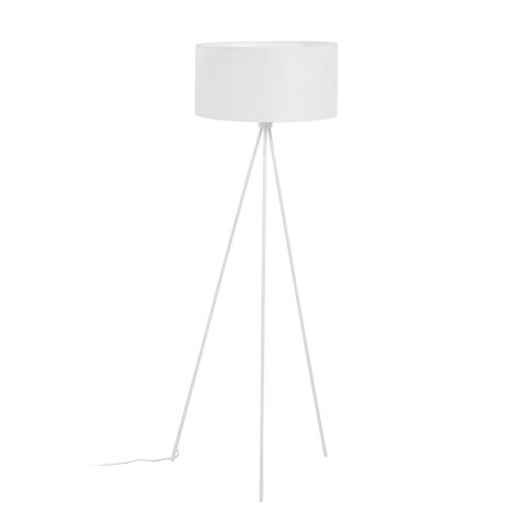 Ikia floor lamp in metal with white finish