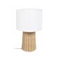 Kimjit table lamp in rattan with natural finish