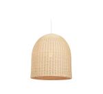 Pantalla para lámpara de techo Druciana de ratán con acabado natural Ø 60 cm