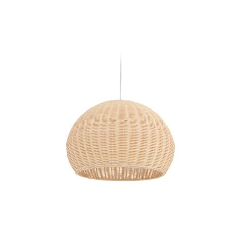 Lampenkap voor hanglamp Deyarina in rotan met natuurlijke finish Ø 45 cm