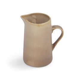 Vreni ceramic milk jug in beige