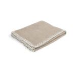 Manta Augustina marrón 125 x 150 cm