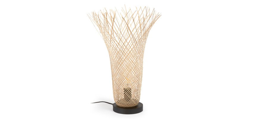 DE_Lampe de table Citalli bambou finition naturelle