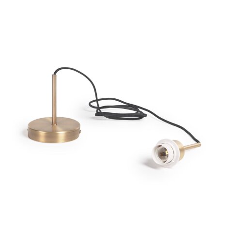 Fulvia ceiling lamp fixtures in metal with a gold finish