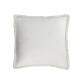 Housse de coussin Augustina blanc 45 x 45 cm