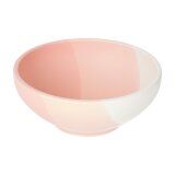 Bol Sayuri porcelaine 2 L, rose et blanc