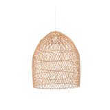 Domitila ceiling light shade in rattan with natural finish Ø 44 cm