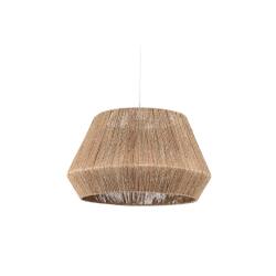 Lampenkap Crismilda 100% jute met natuurlijke finish Ø 50 cm