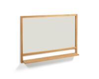 Espejo Taciana de madera maciza de teca 100 x 70 cm