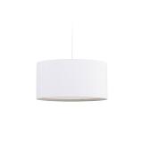 White Santana ceiling light shade with white diffuser Ø 40 cm