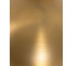 Aplique de pared Lonela de metal con acabado latón