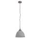 Neus ceiling lamp in metal with a grey finish