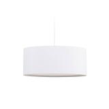 Abat-jour suspension Santana blanc avec diffuseur blanc Ø 50 cm