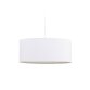 Lampenkap voor hanglamp Santana wit met witte diffuser Ø 50 cm