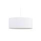 White Santana ceiling light shade with white diffuser Ø 50 cm