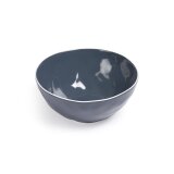 Bol Pontis en porcelaine  80 cl, bleu