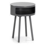 DE_Table d'appoint Kurb B Ø 40 cm gris FSC MIX Credit