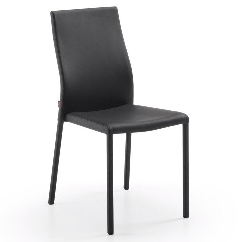 Abelle chair in faux leather 