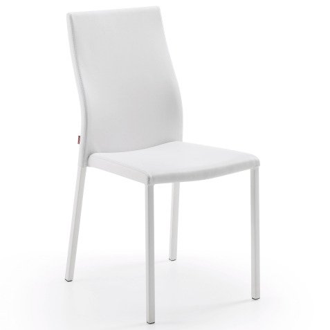 Abelle chair in faux leather 