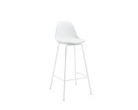 Taburete Brighter blanco altura 65 cm